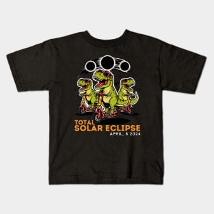 COOL ELECTRIC BIKES T REX ECLIPSE Kids T-Shirt